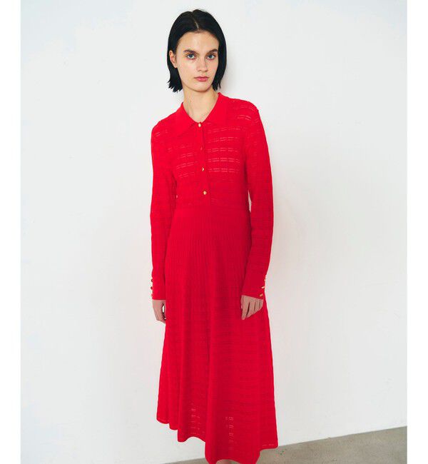 Diagram「ウェーブニットワンピース」|ワンピース|