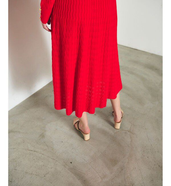 Diagram「ウェーブニットワンピース」|ワンピース|