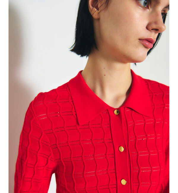 Diagram「ウェーブニットワンピース」|ワンピース|