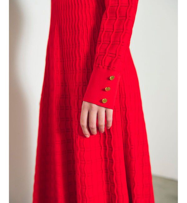 Diagram「ウェーブニットワンピース」|ワンピース|