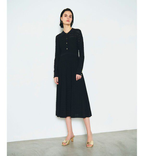 Diagram「ウェーブニットワンピース」|ワンピース|