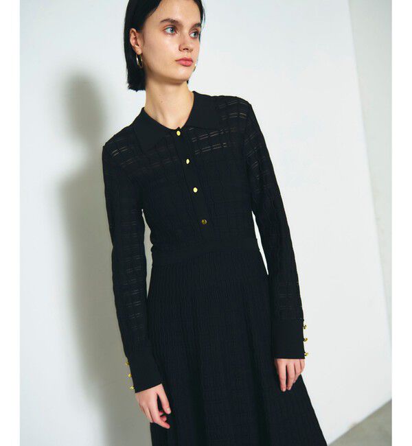 Diagram「ウェーブニットワンピース」|ワンピース|