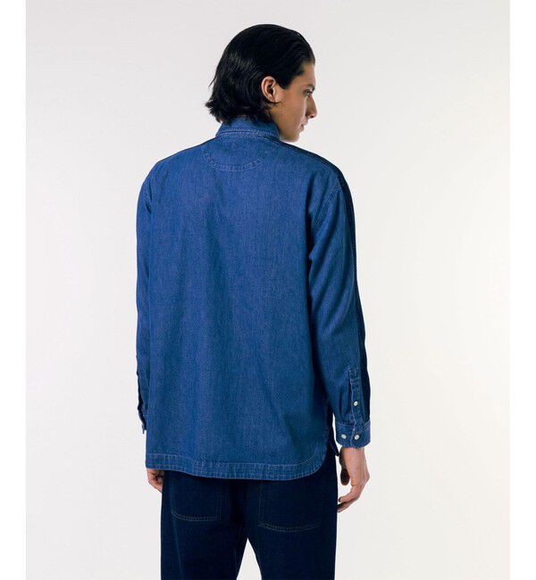 LACOSTE「バイアスカットデニムシャツ」|シャツ・ブラウス|