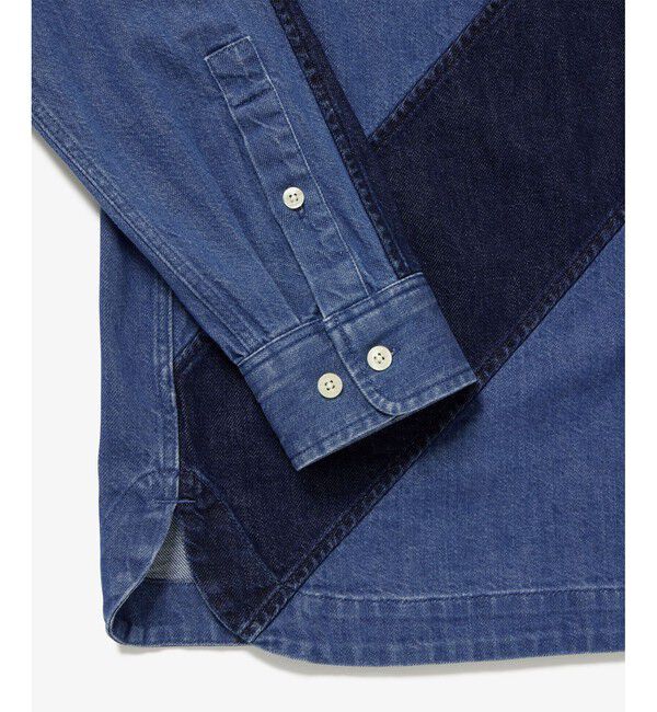 LACOSTE「バイアスカットデニムシャツ」|シャツ・ブラウス|