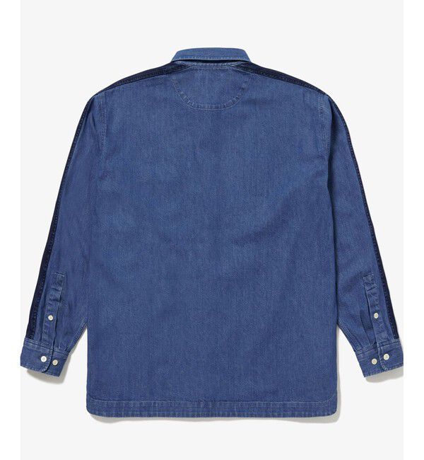 LACOSTE「バイアスカットデニムシャツ」|シャツ・ブラウス|