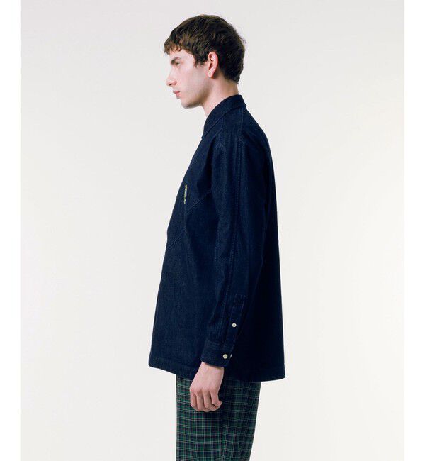 LACOSTE「バイアスカットデニムシャツ」|シャツ・ブラウス|