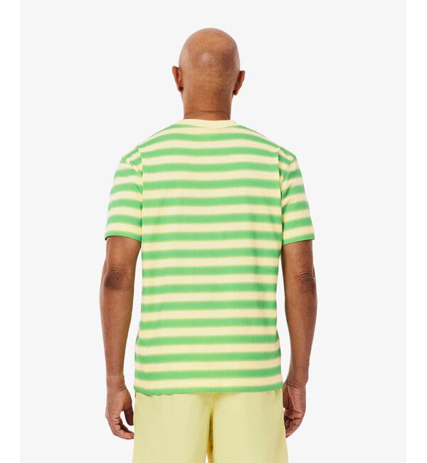 LACOSTE「グラデーションボーダーTシャツ」|Tシャツ・カットソー|