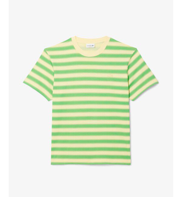 LACOSTE「グラデーションボーダーTシャツ」|Tシャツ・カットソー|