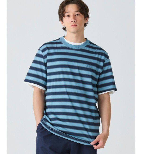 LACOSTE「グラデーションボーダーTシャツ」|Tシャツ・カットソー|