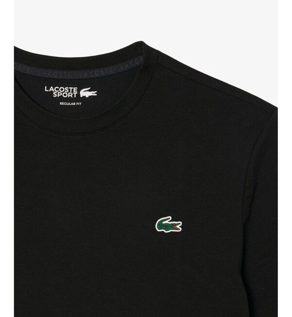 LACOSTE「フェイドエフェクトワニロゴバックプリントウルトラドライTシャツ」|Tシャツ・カットソー|