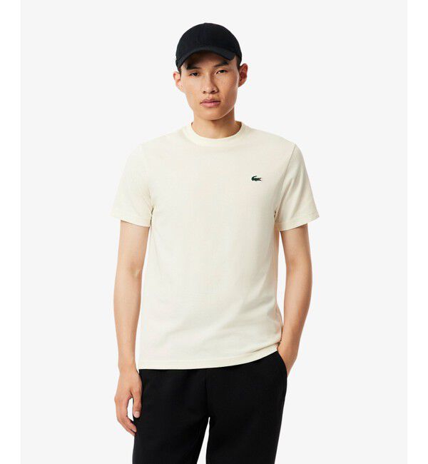 LACOSTE「フェイドエフェクトワニロゴバックプリントウルトラドライTシャツ」|Tシャツ・カットソー|