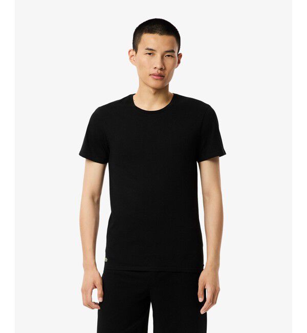 LACOSTE「【EC only】エッセンシャル クルーネックTシャツ 3Pセット」|Tシャツ・カットソー|