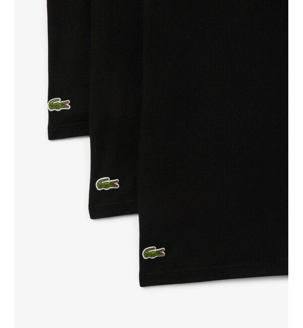 LACOSTE「【EC only】エッセンシャル クルーネックTシャツ 3Pセット」|Tシャツ・カットソー|