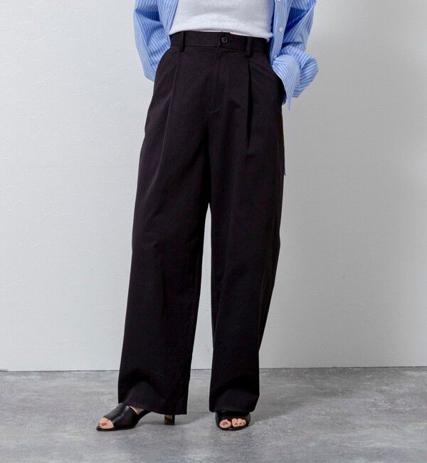 MAQWEL「【MAQWEL/マクウェル】ウォッシャブルカーブチノパンツ」|チノ|