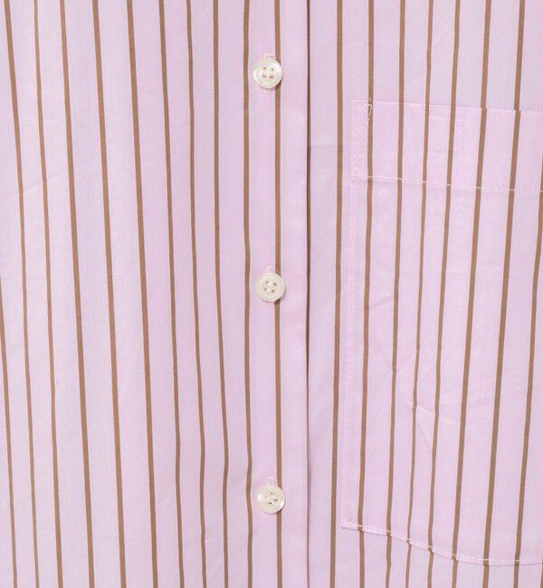 MAQWEL「【MAQWEL/マクウェル】ウォッシャブルストライプシャツ」|シャツ・ブラウス|