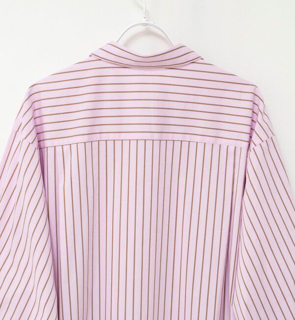 MAQWEL「【MAQWEL/マクウェル】ウォッシャブルストライプシャツ」|シャツ・ブラウス|