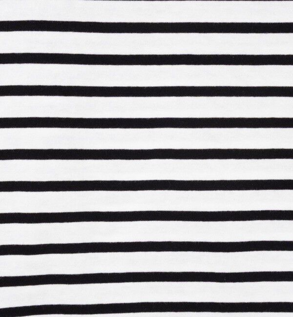 NOLLEY'S「【WEB限定】ウォッシャブルボーダープリントロンTee」|Tシャツ・カットソー|