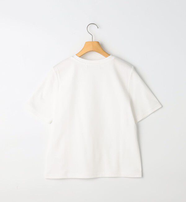 NOLLEY'S sophi「《手洗い可能》W&Wベイシック丈ロゴTシャツ」|Tシャツ・カットソー|