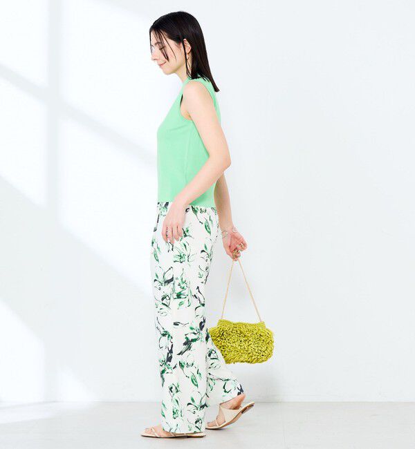 NOLLEY'S sophi「《手洗い可能》マルチファンクションハイネックノースリーブプルオーバー」|ニット・セーター|