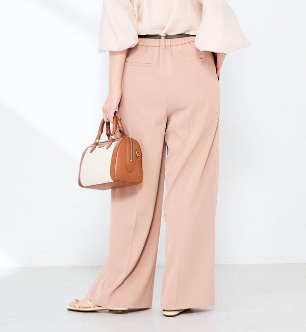 NOLLEY'S sophi「ウォッシャブル強撚ツイルワイドパンツ」|その他|