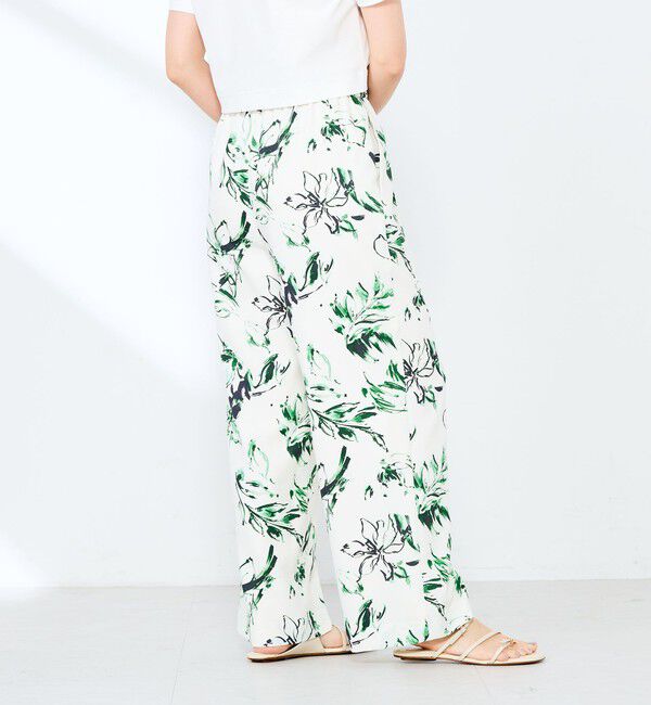 NOLLEY'S sophi「ウォッシャブルフラワープリントイージーパンツ」|その他|