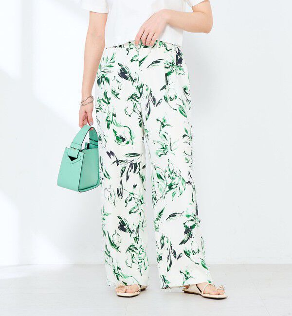 NOLLEY'S sophi「ウォッシャブルフラワープリントイージーパンツ」|その他|