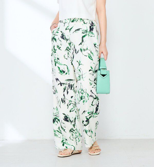 NOLLEY'S sophi「ウォッシャブルフラワープリントイージーパンツ」|その他|