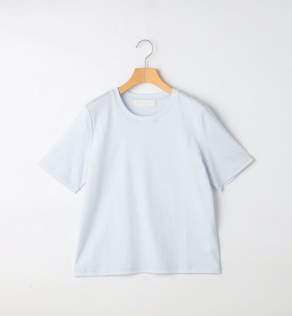 NOLLEY'S sophi「《手洗い可能》W&Wベイシック丈Tシャツ」|Tシャツ・カットソー|