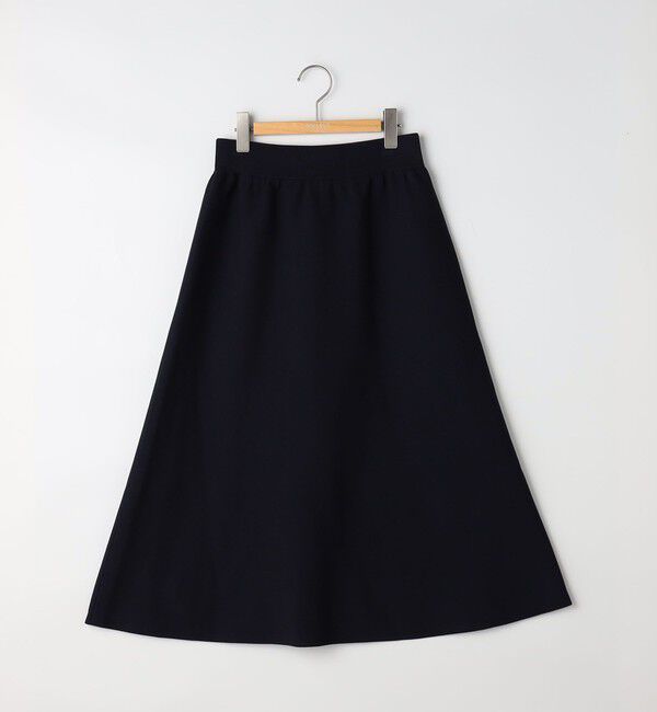 NOLLEY'S sophi「《手洗い可能/セットアップ対応》Aラインニットスカート」|台形|
