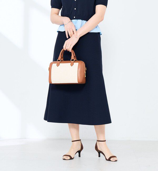 NOLLEY'S sophi「《手洗い可能/セットアップ対応》Aラインニットスカート」|台形|