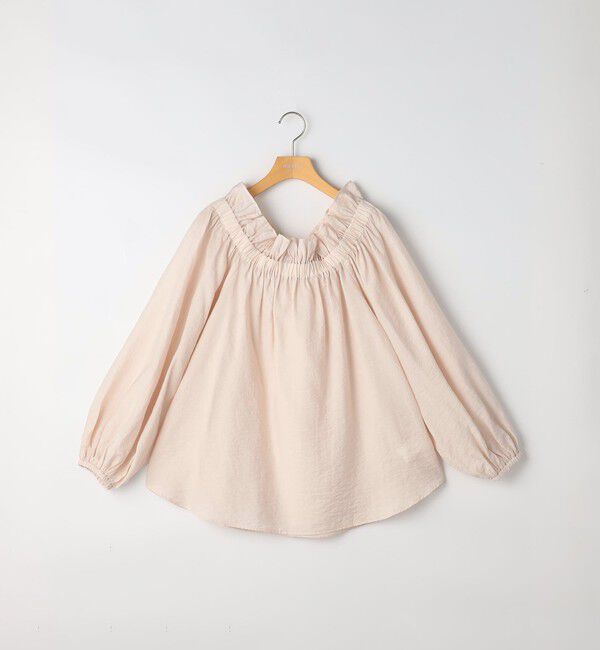 NOLLEY'S sophi「ウォッシャブルシアーシルクワッシャーオフショルブラウス」|シャツ・ブラウス|