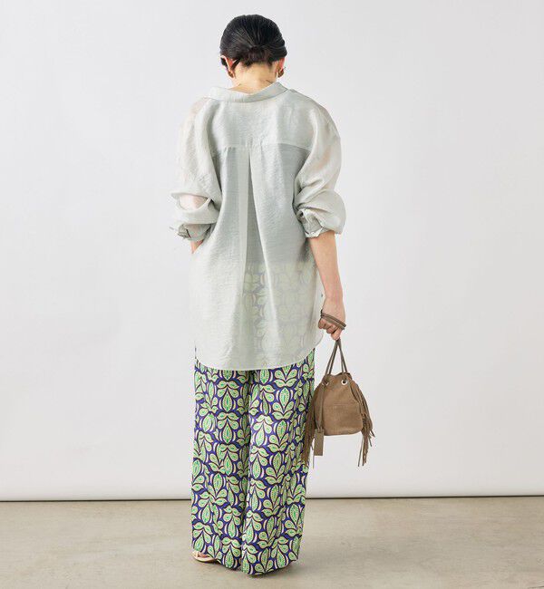 NOLLEY'S「ウォッシャブルバティックプリントイージーパンツ」|その他|