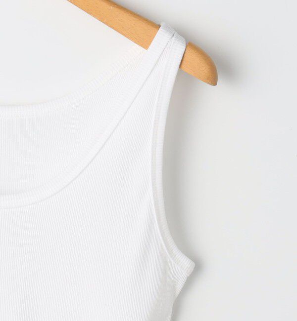 NOLLEY'S「ウォッシャブルヴィンテージリブ2WAYタンク」|タンクトップ|