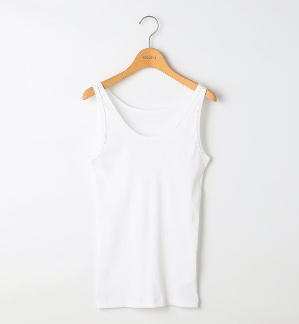 NOLLEY'S「ウォッシャブルヴィンテージリブ2WAYタンク」|タンクトップ|