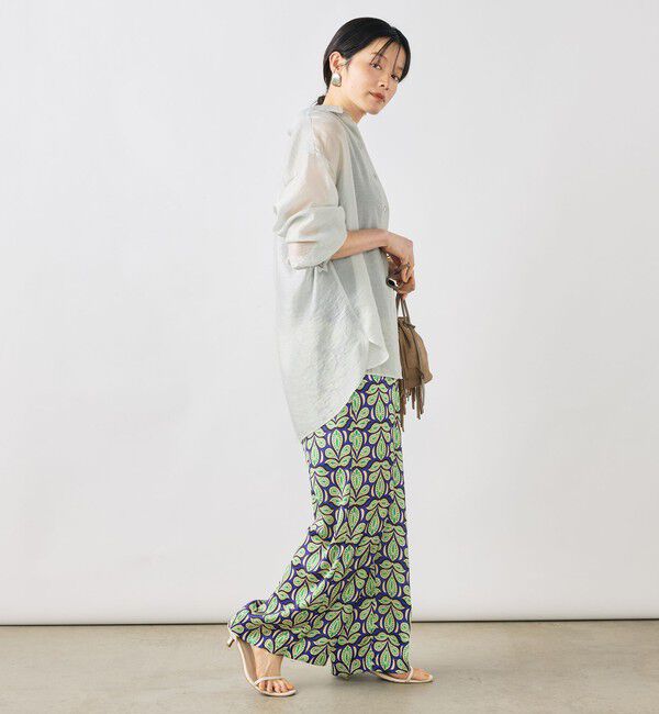 NOLLEY'S「ウォッシャブルヴィンテージリブ2WAYタンク」|タンクトップ|