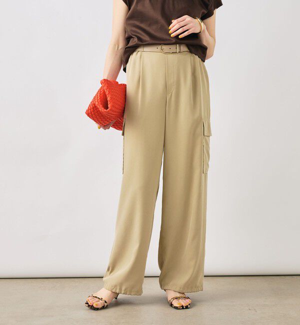 NOLLEY'S「《セットアップ対応》ウォッシャブルサンドウォッシュカーゴパンツ」|カーゴ|