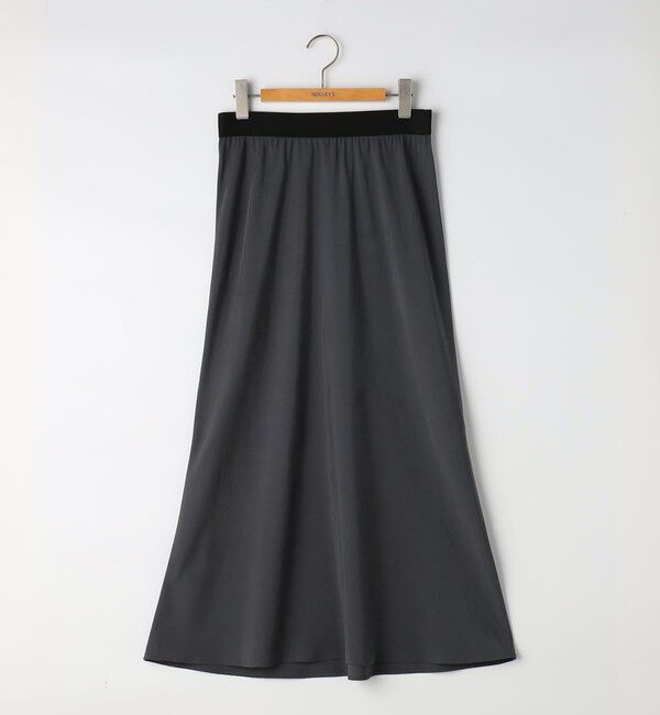 NOLLEY'S「【WEB限定】《セットアップ対応》ウォッシャブルサンドウォッシュナロスカート」|スカート|
