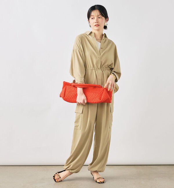 NOLLEY'S「《セットアップ対応》ウォッシャブルサンドウォッシュシャツ」|シャツ・ブラウス|