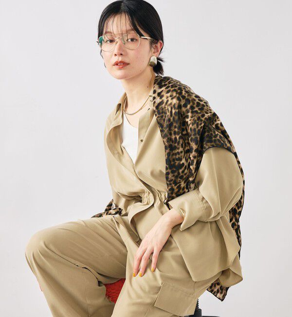 NOLLEY'S「《セットアップ対応》ウォッシャブルサンドウォッシュシャツ」|シャツ・ブラウス|