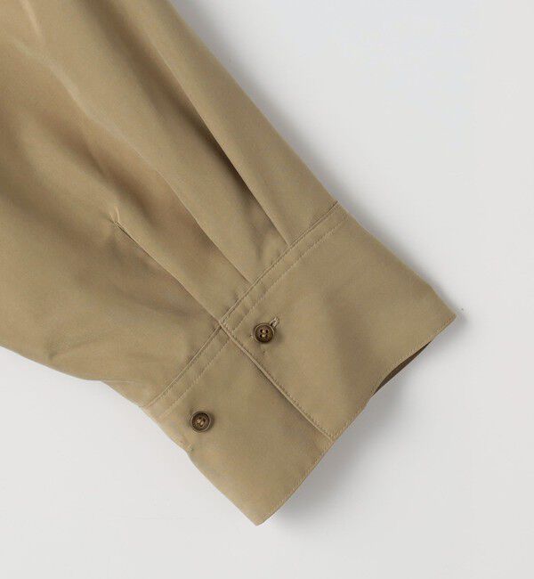 NOLLEY'S「《セットアップ対応》ウォッシャブルサンドウォッシュシャツ」|シャツ・ブラウス|