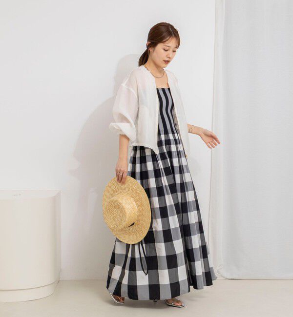 NOLLEY'S「ウォッシャブルシアージップアップブルゾン」|ブルゾン・スタジャン|