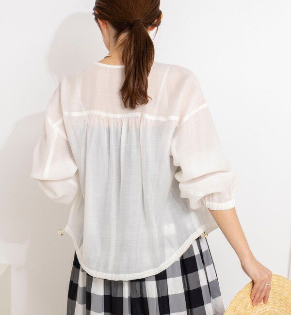 NOLLEY'S「ウォッシャブルシアージップアップブルゾン」|ブルゾン・スタジャン|