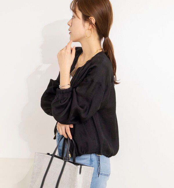 NOLLEY'S「ウォッシャブルシアージップアップブルゾン」|ブルゾン・スタジャン|