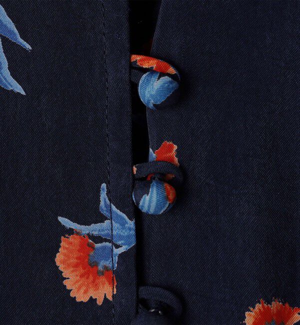 NOLLEY'S「ウォッシャブルスカーレット柄ワンピース」|ワンピース|