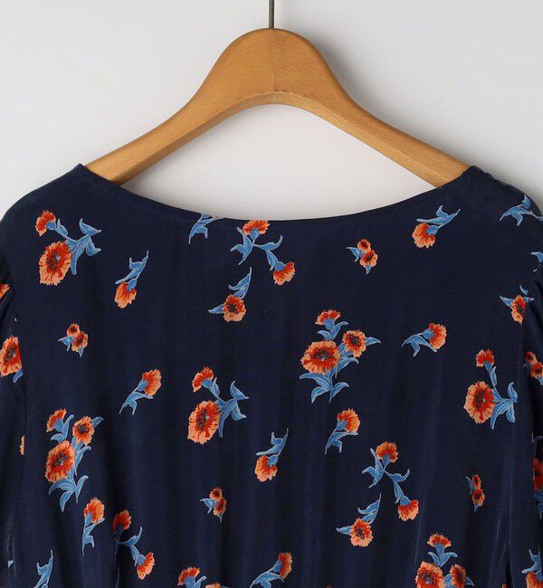 NOLLEY'S「ウォッシャブルスカーレット柄ワンピース」|ワンピース|