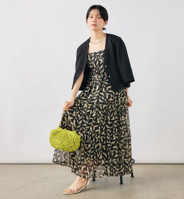 NOLLEY'S「ウォッシャブルヴィンテージメッシュカーディガン」|ブルゾン・スタジャン|