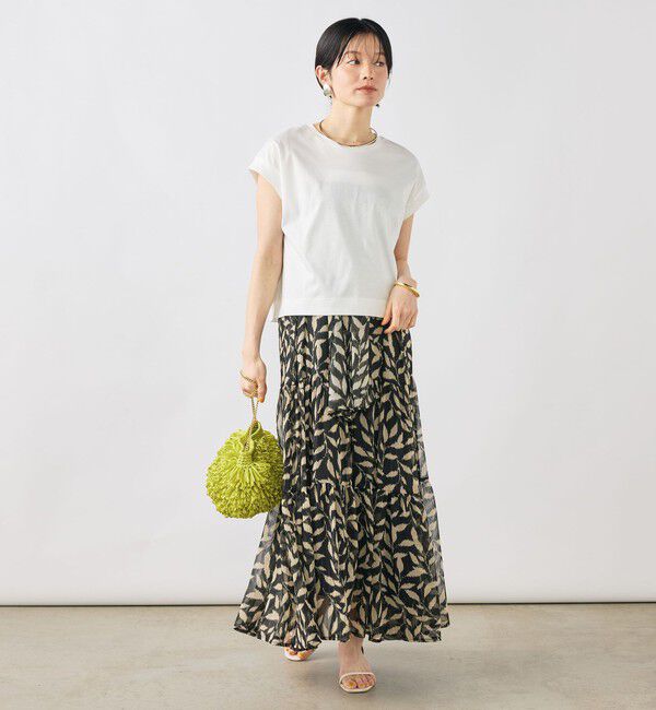 NOLLEY'S「ウォッシャブルワイドノースリーブTシャツ」|Tシャツ・カットソー|