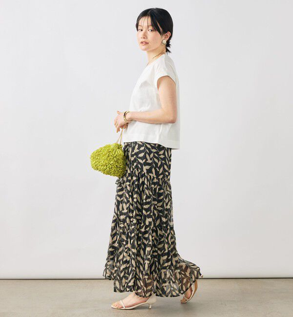 NOLLEY'S「ウォッシャブルワイドノースリーブTシャツ」|Tシャツ・カットソー|