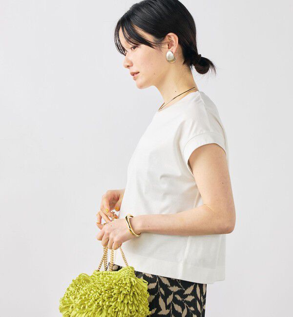 NOLLEY'S「ウォッシャブルワイドノースリーブTシャツ」|Tシャツ・カットソー|