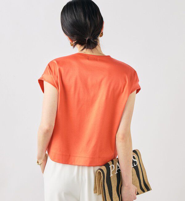 NOLLEY'S「ウォッシャブルワイドノースリーブTシャツ」|Tシャツ・カットソー|